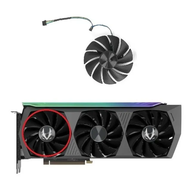 Cooler Ventilador Para Zotac Rtx 3070 3080 3090 88mm Ga92s2u