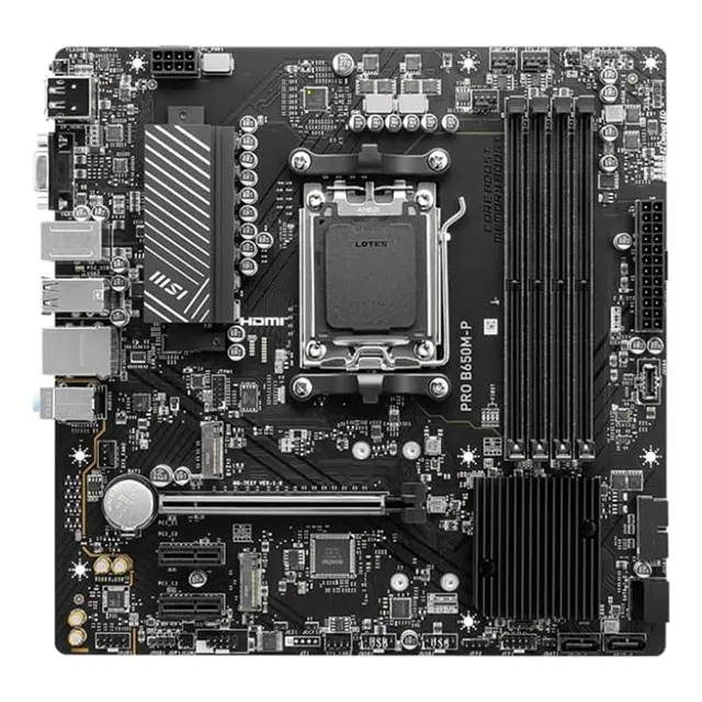 Tarjeta Madre Msi Micro-atx Pro B650m-p S-am5 Amd B650 Hdmi