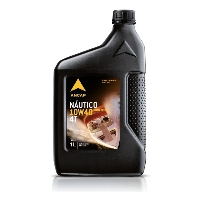 Aceite Nautico 4t 10w40 Ancap Lanchas Botes 1 Lt Mileban