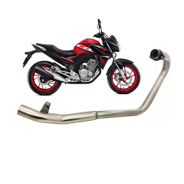 Curva De Escape Cb 250 Twister 2016/... Modelo Original Inox