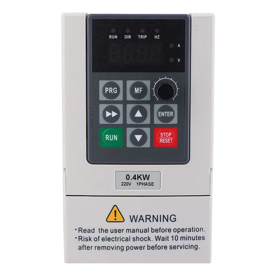 Convertidor De Frecuencia Monofásico Con Inversor De 0.4kw A