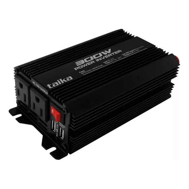 Conversor De Corriente Taika 300w Automóvil 12v /120v Usb