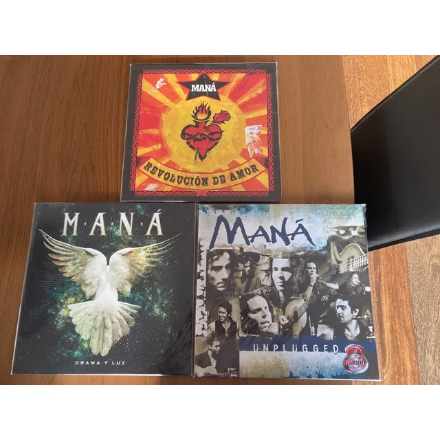 3 Lps Dobles De Maná Nuevos