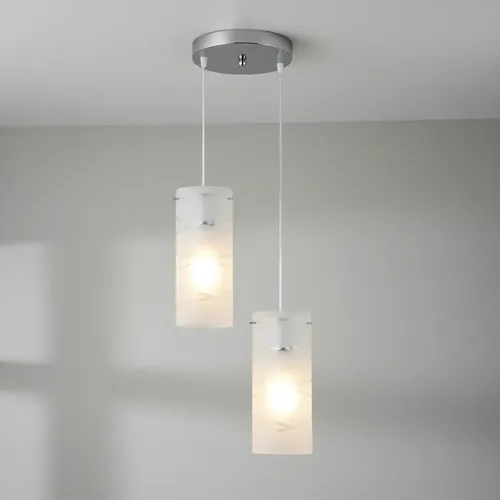 Lustre Teto LED 7W 3000K Yamamura Branco Cromado 127/220V