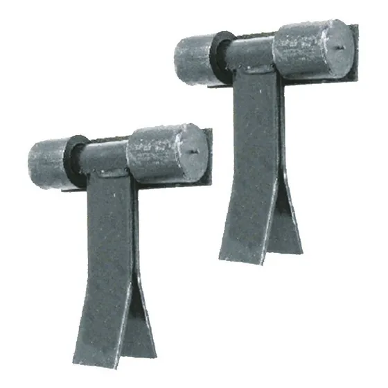 Bisagra Con Ancla Negra 1 1/4  PuLG  2 Piezas