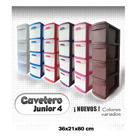 Gaveteros Junior 4 Gavetas