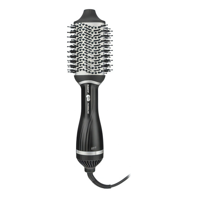 Escova Secadora Taiff Tourmaline 1200w - Preta E Cinza 220v Escova Secadora Taiff Tourmaline 1200w - Preta E Cinza 220v