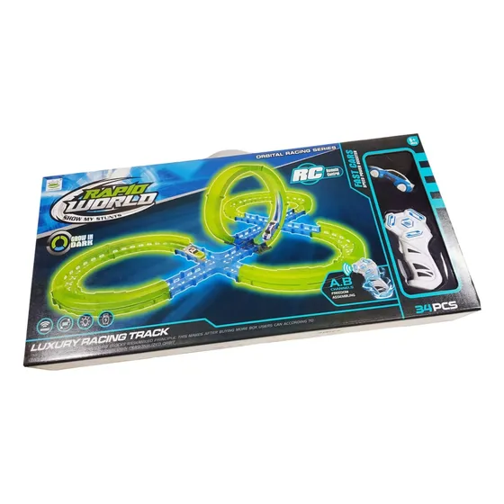 Pista De Carreras A Control Remoto - Hot W
