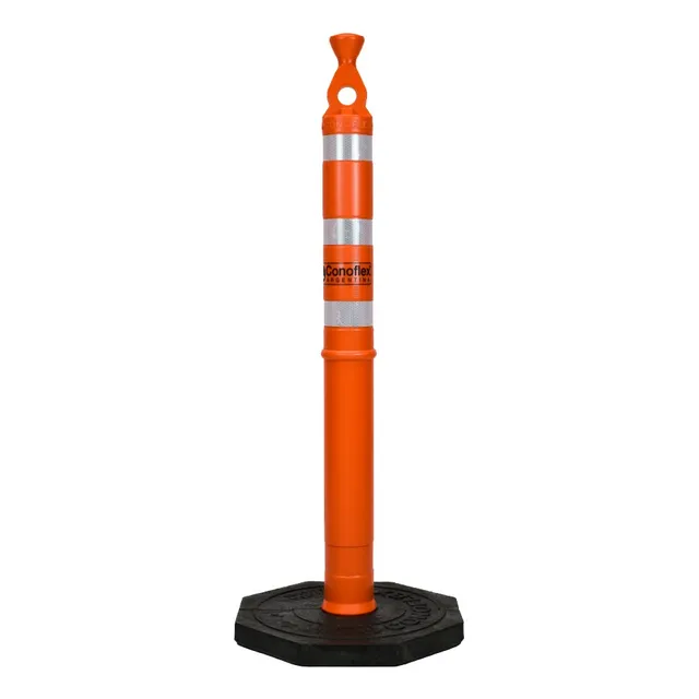 Poste Vial Columna Con Base 1.1 Metro 6 Kg Garantía Conoflex
