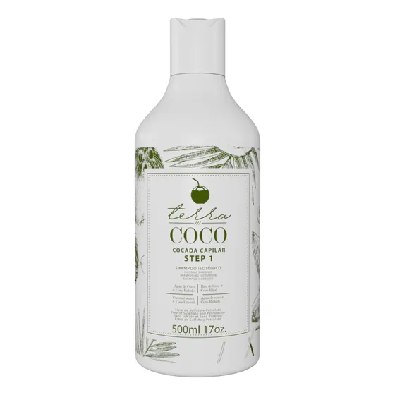 Shampoo Isotônico Sulfato Free 500ml - Terra Coco