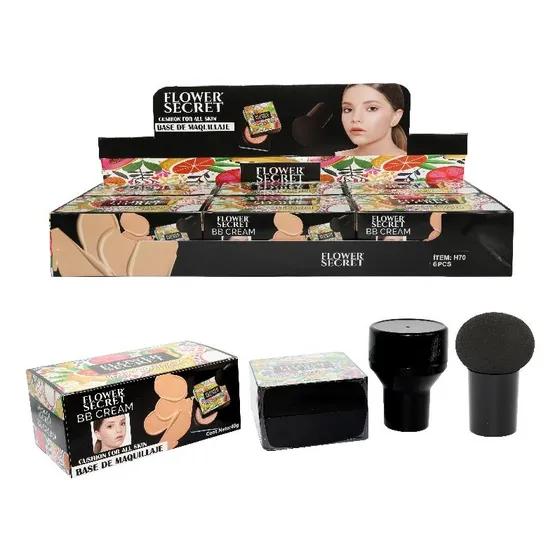 Base de maquillaje en crema Flower Secret MAQUILLAJE Base de maquillaje BB Cream tono natural 01 - 40g