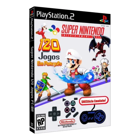 Jogo Super Snes P/ Ps2