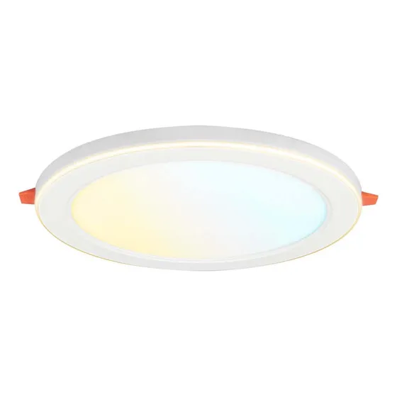 Lampara Downlight De Interior Para Empotrar De 18w Color Bla