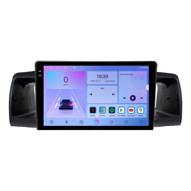 Central Multimidia Fielder 03/07 9p Android 2gb 64gb Carplay