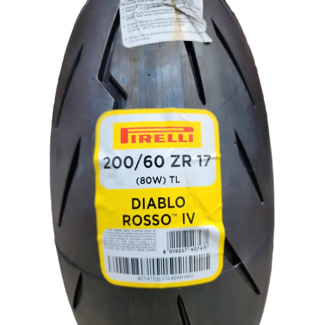 Llanta 200/60zr-17 Diablo Rosso Iv | Pirelli