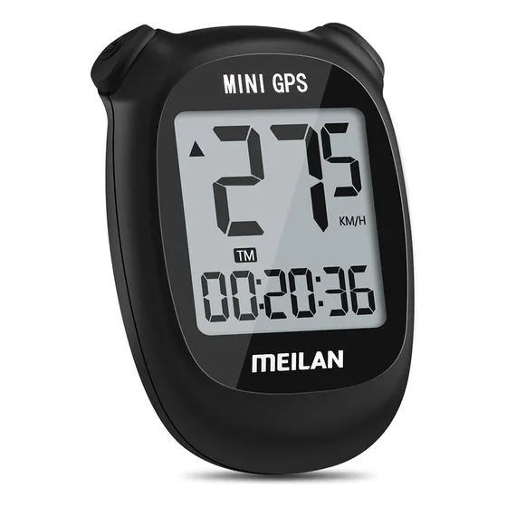Meilan M3 Mini Computadora Gps Para Bicicleta, Odómetro In. Color Negro