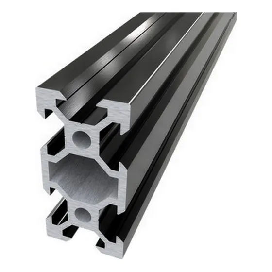 Perfil 2040 80cm Aluminio Negro Impresora 3d Grabadora Laser