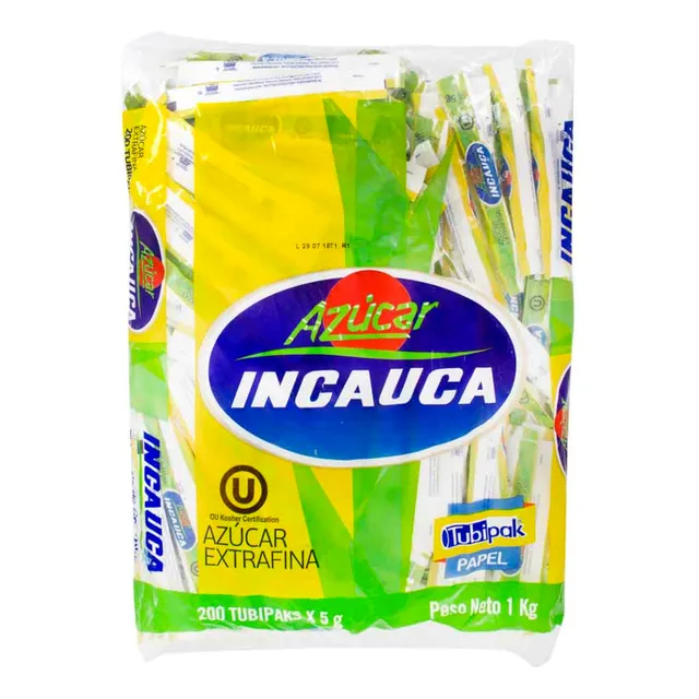 Azucar 200 Sobres Incauca Xund