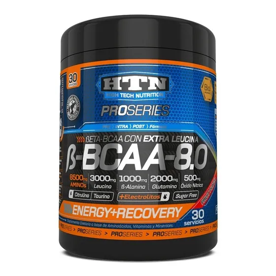 Htn Bcaa 8.0 De 360 Grs Con Oxido Nitrico Glutamina