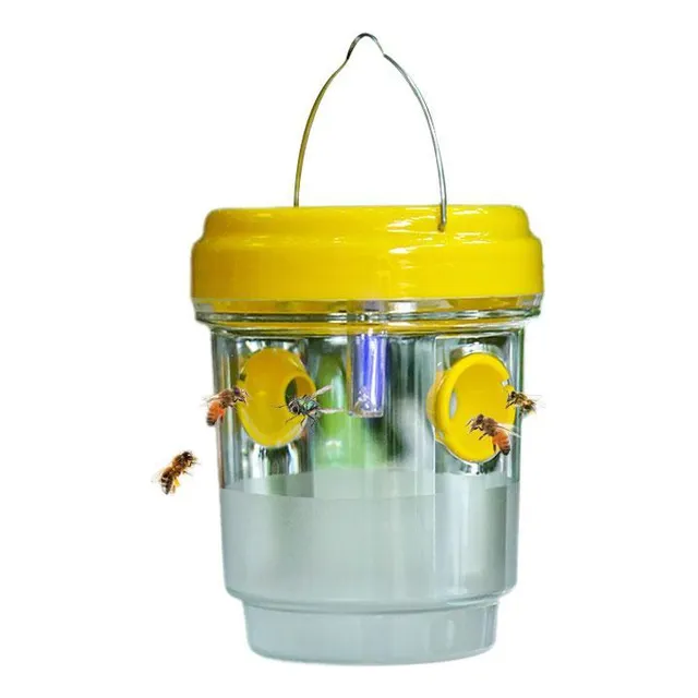 Trampas Para Abejas Para Colgar Al Aire Libre, Alimentadas C