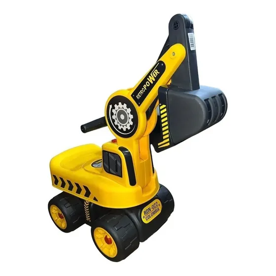 Retroexcavadora Montable Envio Gratis Juguete