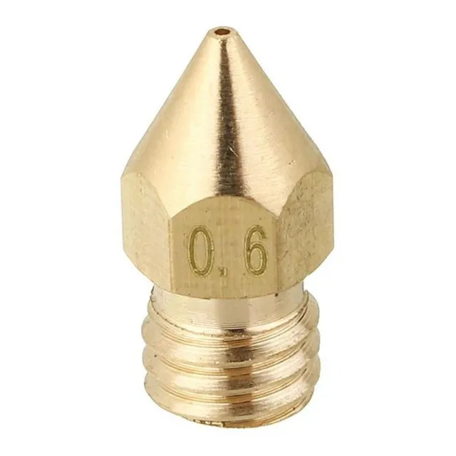 Nozzle 0.6 Mm Pico Bronce Hot End Mk8 M6 1.75