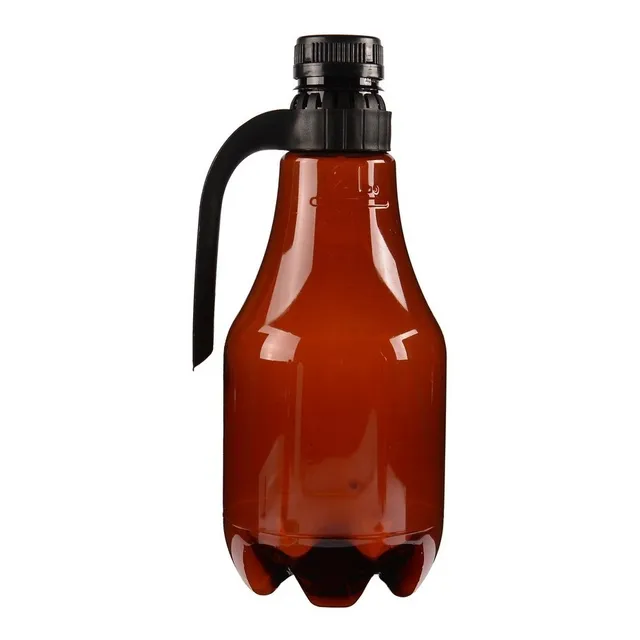 2 Growlers Pet De 2 Litro Con Tapa Inviolable - Punto Birra