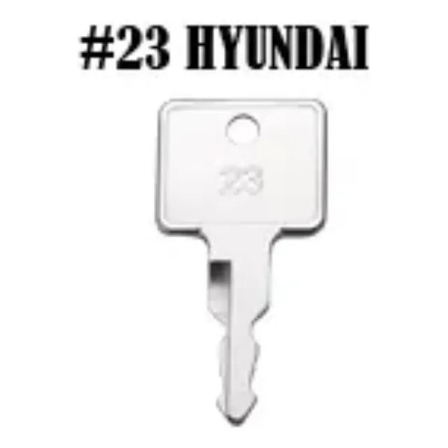 Llaves Para Maquinaria Hyundai
