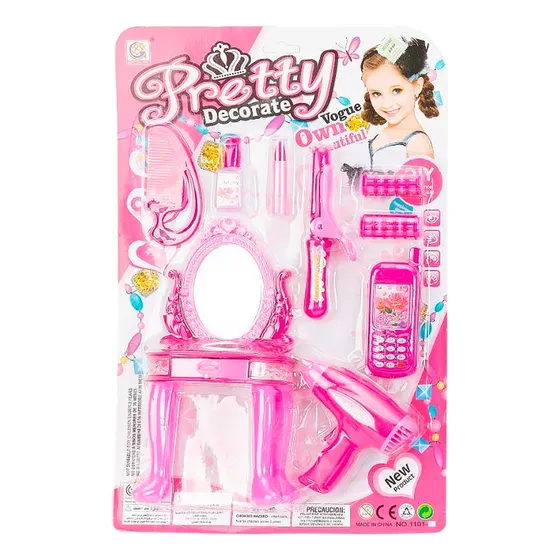Set De Belleza Tocador Y Accesorios Nena 