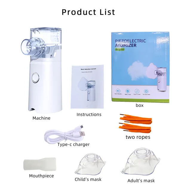 Nebulizador Recargable Portatil