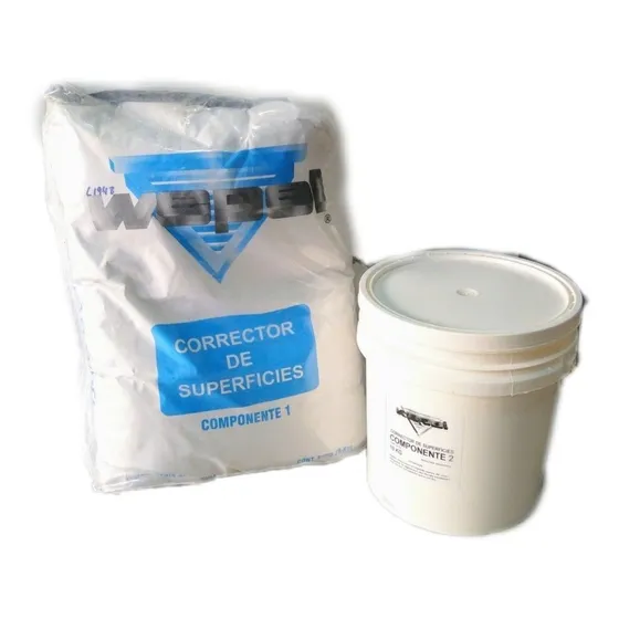 Corrector De Superficie Masa Niveladora 25 Kilos Wepel