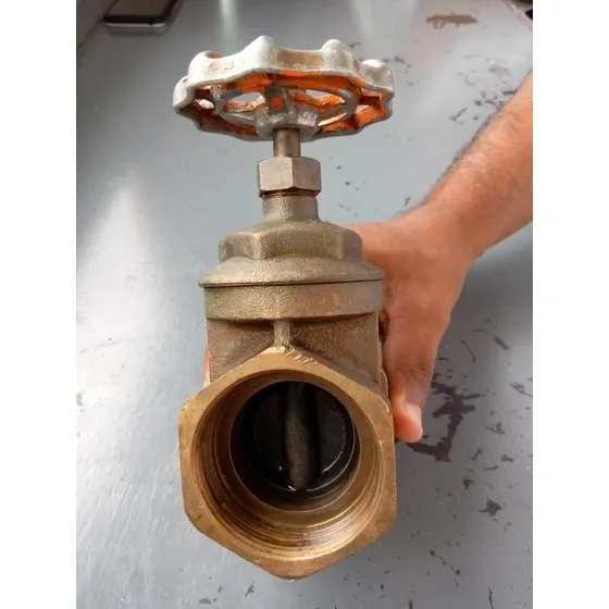 Llave De Paso Tipo Compuerta De 2pulgadas..usada En Buenas C