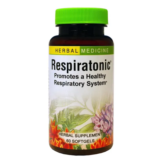 Cápsula Blanda Respiratonic Supplement Herbs Etc 60 Unidades