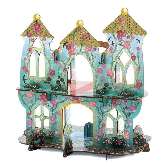 Puzzle 3d Castillo De Princesa Djeco Pop To Play +4 Años