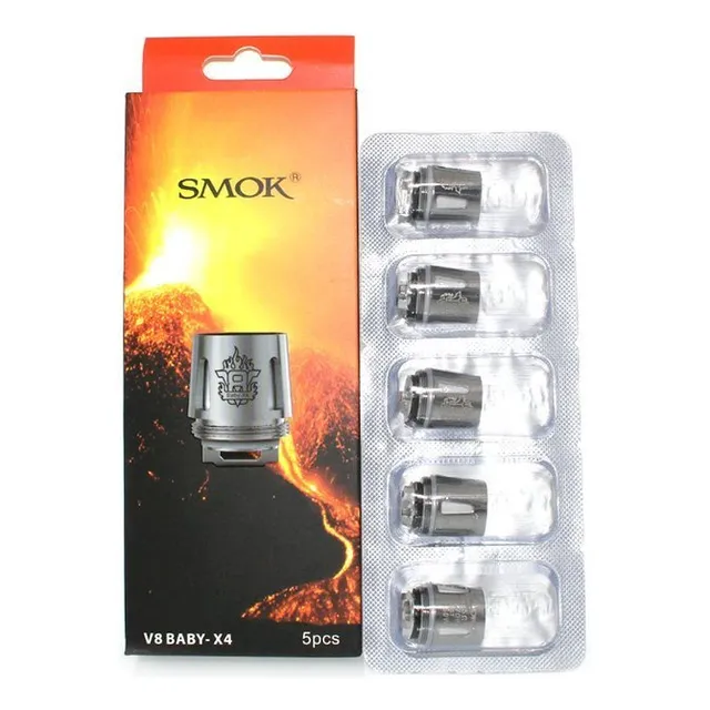 Pack 5 Resistencia Smok V8 Baby - X4 Core