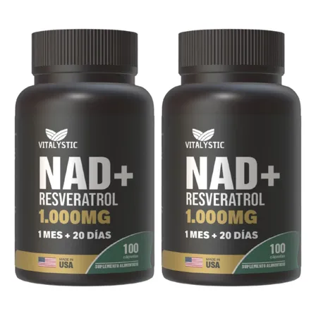 X2 Nad + Nicotinamide Resveratrol Premium 1000mg 200 Cáp