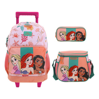Kit De Mochila Lonchera Y Lapicera Princesas Triunv Vs7048 Kit De Mochila Lonchera Y Lapicera Princesas Triunv Vs7048