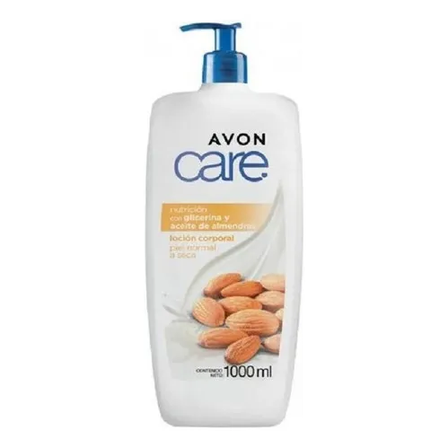 Loción Corporal Glicerina Aceite Almendra Care Avon
