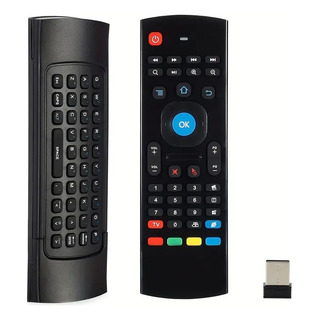 Control Remoto Inalámbrico Usb Con Teclado Para Tv Box Pc Control Remoto Inalámbrico Usb Con Teclado Para Tv Box Pc