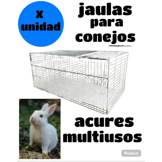 Jaulas Para Conejos 2 Puestos