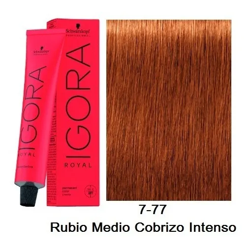 Tinte De Cabello 7-77, Igora Royal