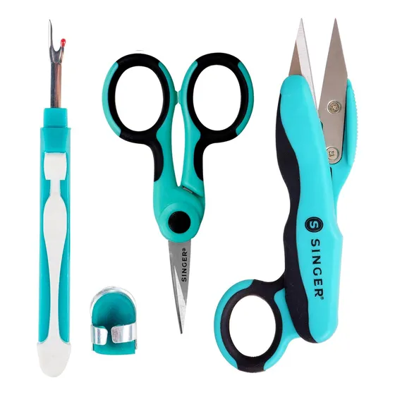 Kit De Costura Proseries De Singer Con Tijeras Y Deshilador