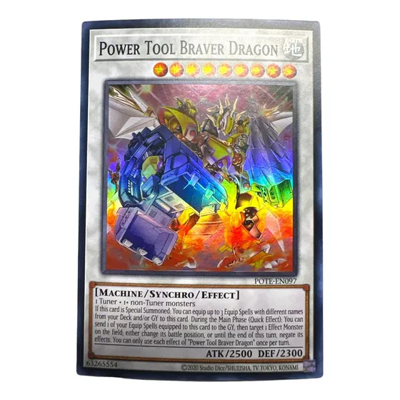Yugioh Power Tool Braver Dragon Pote