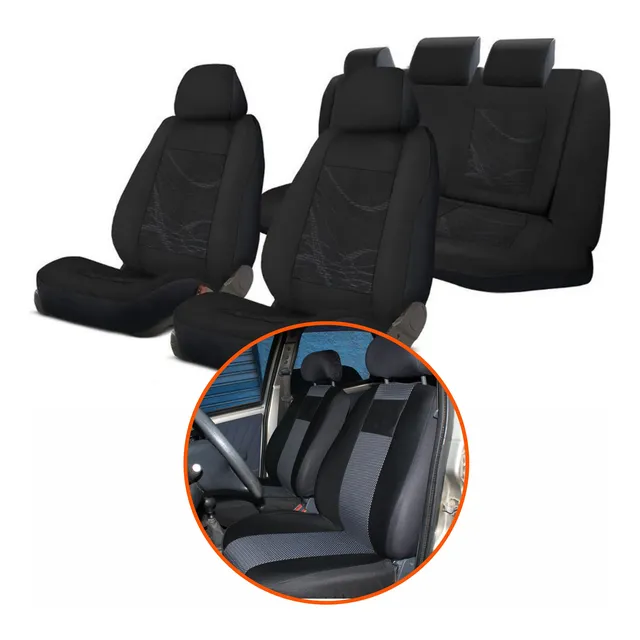 Capas Bancos Automotivos Carro Em Tecido Original Grosso Para Todos Os Modelos Gm Corsa Agile Ônix Celta Prisma Astra 