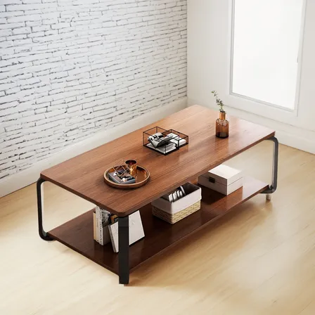 Mesa De Centro 2 Nivel 100x50x43cm
