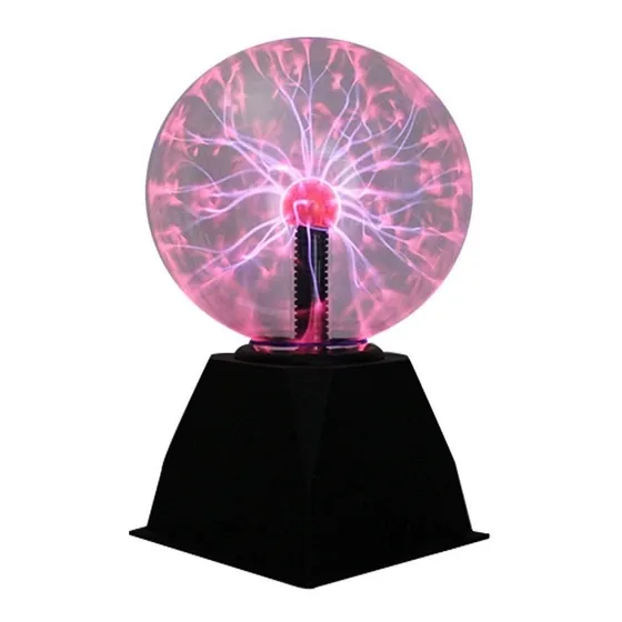 Lámpara Tesla Plasma Relámpago Decoración Sensible Al Sonido