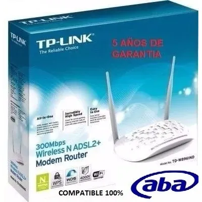 Modem Router Wifi Adsl2+ 300mbps Tp-link Td-w8961nd Nuevo