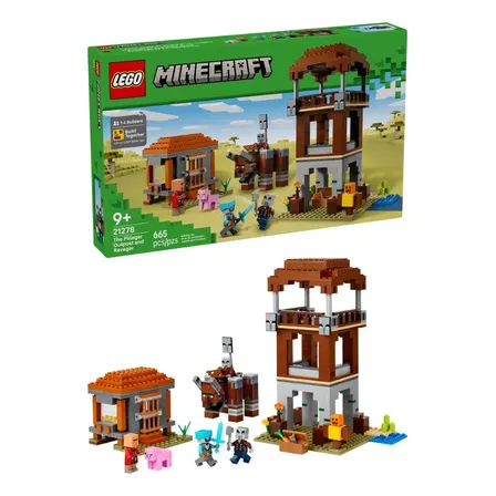 Lego® Minecraft® Posto Avançado Saqueador E Devastador 21278 665