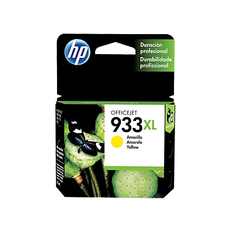 Cartucho Tinta Original Hp 933xl Cn056al Amarillo 6100 7110