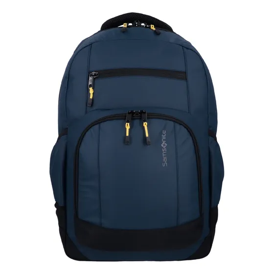 Mochila Urbana Samsonite Modelo Alfanumérico Color Marine Blue Diseño Liso 26l